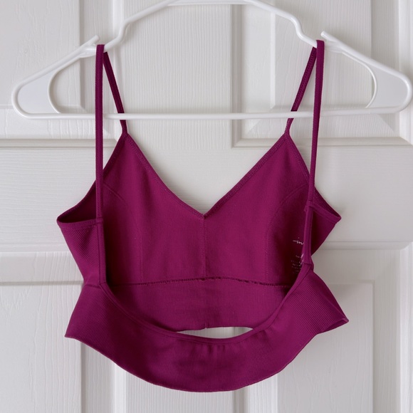 ⚡️ FLASH SALE⚡️Free People • Violet Low Back Bralette • M/L - Picture 2 of 2